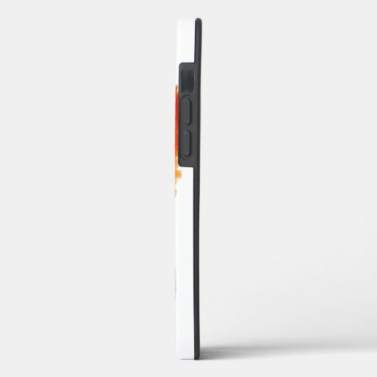 SlipperyJoe's pride splatter regenboog kleuren lev Case-Mate iPhone Case (Achterkant / Links)