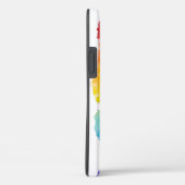 SlipperyJoe's pride splatter regenboog kleuren lev Case-Mate iPhone Case (Achterkant / Rechts)