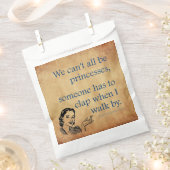 SlipperyJoe's Prinses klap lopen grappig jaren 50 Bedankzakje (Geknipt)