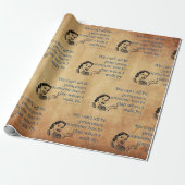 SlipperyJoe's Prinses klap lopen grappig jaren 50  Cadeaupapier (Uitgerold)