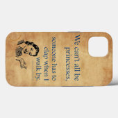 SlipperyJoe's Prinses klap lopen grappig jaren 50  Case-Mate iPhone Case (Achterkant (horizontaal))