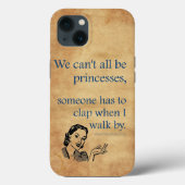 SlipperyJoe's Prinses klap lopen grappig jaren 50  Case-Mate iPhone Case (Achterkant)