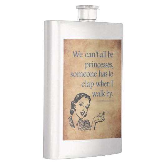 SlipperyJoe's Prinses klap lopen grappig jaren 50  Flacon (Rechts)