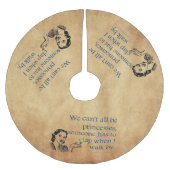 SlipperyJoe's Prinses klap lopen grappig jaren 50  Kerstboom Rok (Voorkant)