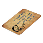 SlipperyJoe's Prinses klap lopen grappig jaren 50  Magneet (Linkerzijde)