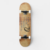 SlipperyJoe's Prinses klap lopen grappig jaren 50  Persoonlijk Skateboard (Voorkant)