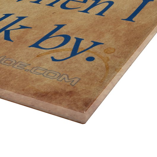 SlipperyJoe's Prinses klap lopen grappig jaren 50  Snijplank (Hoek)