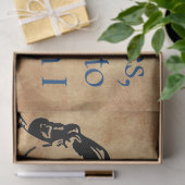 SlipperyJoe's Prinses klap lopen grappig jaren 50  Tissuepapier (Geschenk)