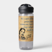 SlipperyJoe's Prinses klap lopen grappig jaren 50  Waterfles (Voorkant)