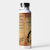 SlipperyJoe's Prinses klap lopen grappig jaren 50  Waterfles (Rechts)