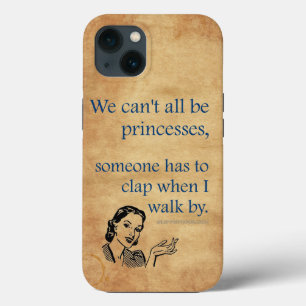 SlipperyJoe's prinsessen klappen vintage poster re Case-Mate iPhone Case