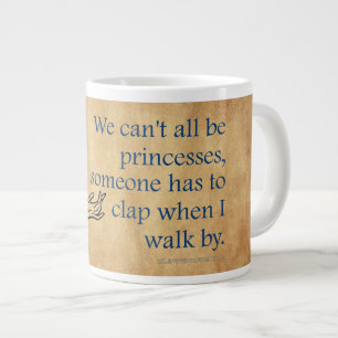SlipperyJoe's prinsessen klappen vintage poster re Grote Koffiekop