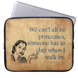 SlipperyJoe's prinsessen klappen vintage poster re Laptop Sleeve