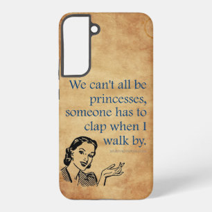 SlipperyJoe's prinsessen klappen vintage poster re Samsung Galaxy Hoesje