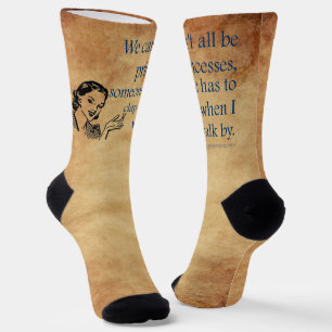 SlipperyJoe's prinsessen klappen vintage poster re Sokken