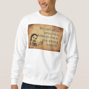 SlipperyJoe's prinsessen klappen vintage poster re Trui
