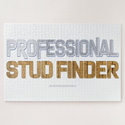 SlipperyJoe's Professional Stud Finder wood 3-D th Legpuzzel (Horizontaal)