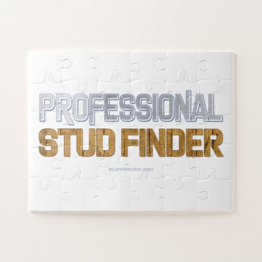 SlipperyJoe's Professional Stud Finder wood 3-D th Legpuzzel (Horizontaal)