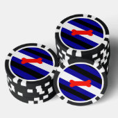 SlipperyJoe's Puppy Play Pride Flag fetishes LGBTQ Poker Chips (Opstapeling)