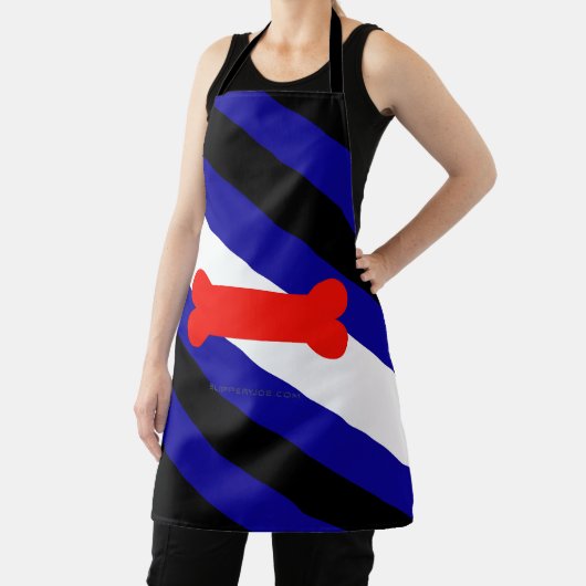 SlipperyJoe's Puppy Play Pride Flag fetishes LGBTQ Schort (Insitu)