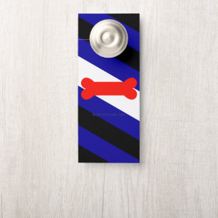 SlipperyJoe's puppy play pride vlag express kink i Deurhanger