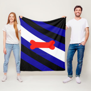SlipperyJoe's puppy play pride vlag express kink i Fleece Deken