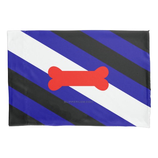 SlipperyJoe's puppy play pride vlag express kink i Kussensloop (Voorkant)