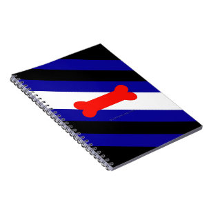 SlipperyJoe's puppy play pride vlag express kink i Notitieboek