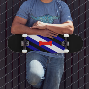 SlipperyJoe's puppy play pride vlag express kink i Persoonlijk Skateboard