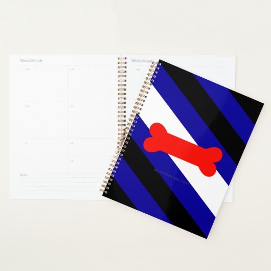 SlipperyJoe's puppy play pride vlag express kink i Planner (Display)