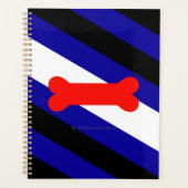 SlipperyJoe's puppy play pride vlag express kink i Planner (Voorkant)