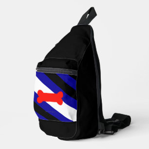 SlipperyJoe's puppy play pride vlag express kink i Sling Bag