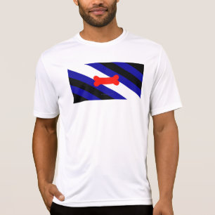 SlipperyJoe's puppy play pride vlag express kink i T-shirt
