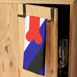 SlipperyJoe's puppy play pride vlag express kink i Theedoek
