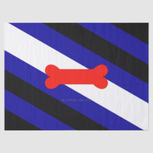 SlipperyJoe's puppy play pride vlag express kink i Tissuepapier