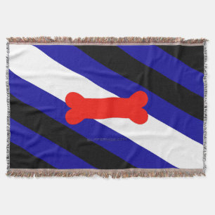 SlipperyJoe's puppy play trots trots trots vlag ex Deken