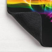 SlipperyJoe's Rainbow rookdamp rimpel regenboog c Muismat (Hoek)