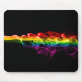 SlipperyJoe's Rainbow rookdamp rimpel regenboog c Muismat (Voorkant)