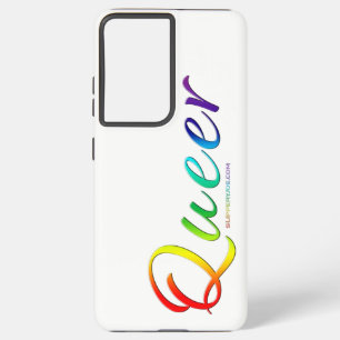 SlipperyJoe's rare, enkele expressieve woord glad Samsung Galaxy Hoesje