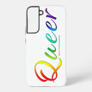 SlipperyJoe's rare enkele expressieve woord vloeie Samsung Galaxy Hoesje