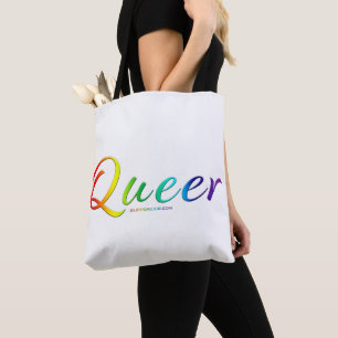 SlipperyJoe's rare enkele expressieve woord vloeie Tote Bag