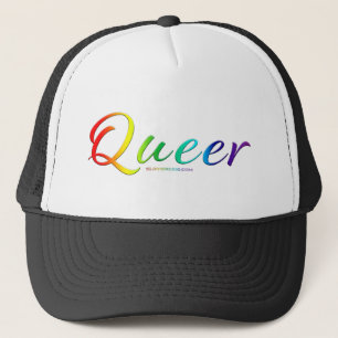 SlipperyJoe's rare enkele expressieve woord vloeie Trucker Pet