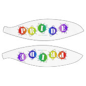 SlipperyJoe's regenboog gekleurde pride teken woor Basketbal (Panelen)