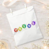 SlipperyJoe's regenboog gekleurde pride teken woor Bedankzakje (Geknipt)