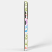 SlipperyJoe's regenboog LGBTQ+ community word clou Samsung Galaxy Hoesje (Rechterkant)