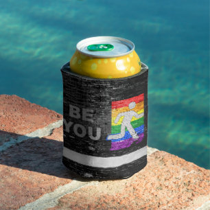 SlipperyJoe's regenboog trots kleurenpaneel stedel Blikjeskoeler