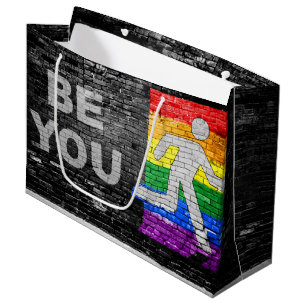 SlipperyJoe's regenboog trots kleurenpaneel stedel Groot Cadeauzakje
