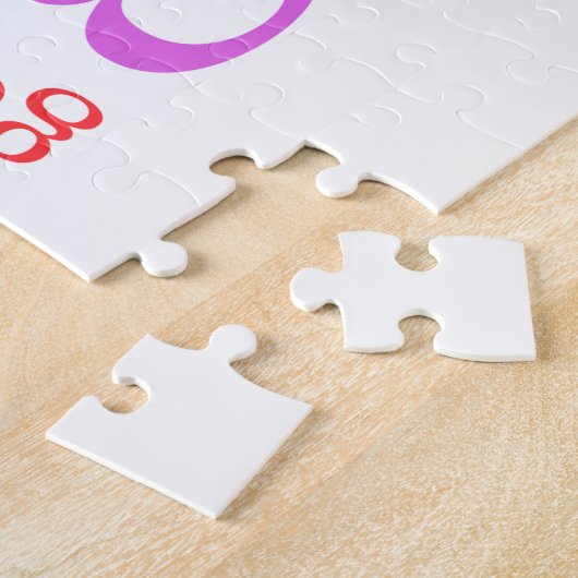 SlipperyJoe's regenbooggemeenschap zegt kleurrijk  Legpuzzel (Zijkant)