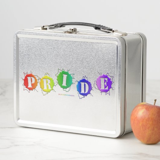 SlipperyJoe's regenboogkleurige pride-teken barst (In situ)