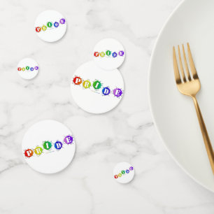 SlipperyJoe's regenboogkleurige pride-teken barst  Confetti